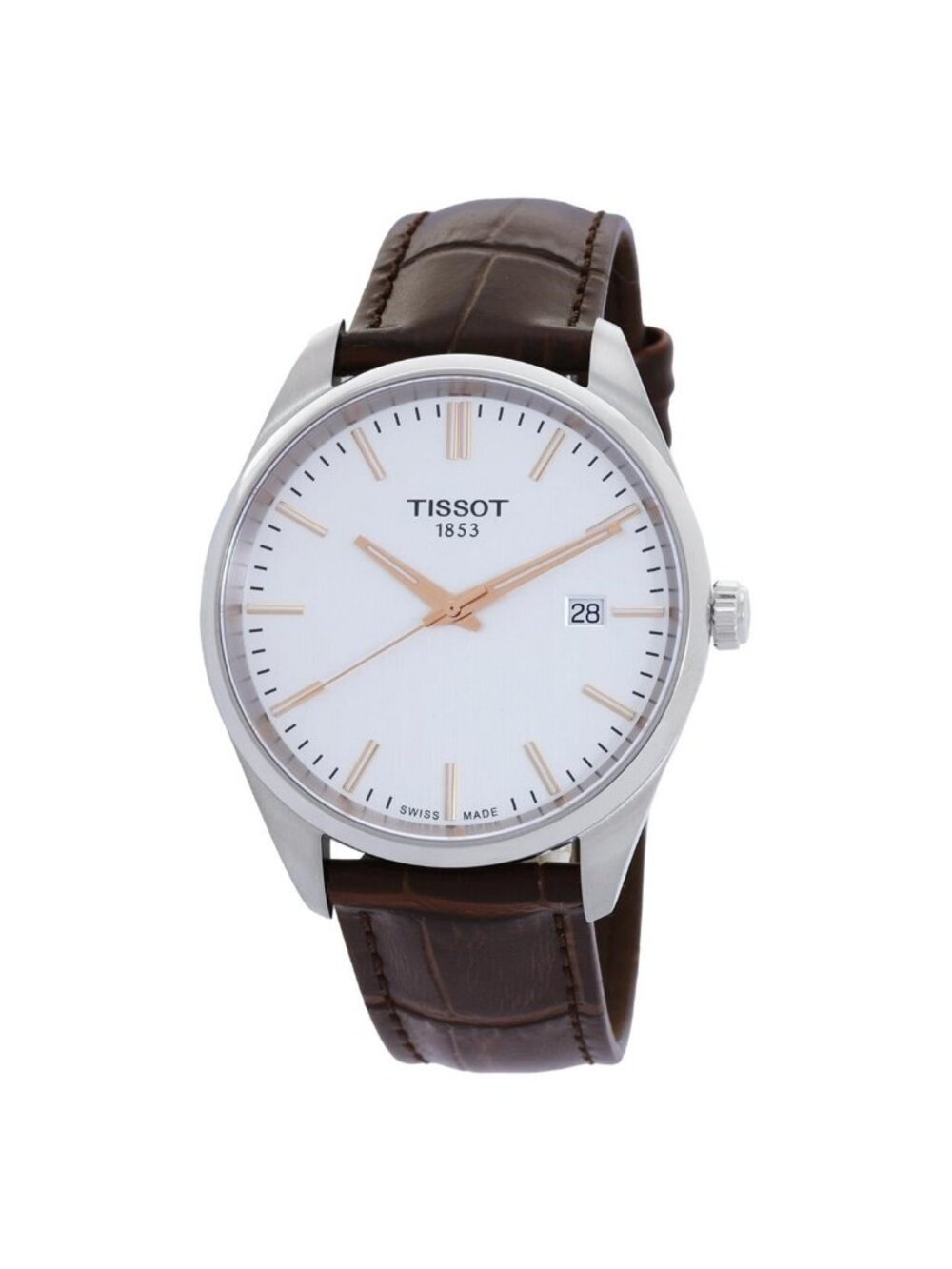 NWT Tissot PR 100 Quartz Silver Dial Men's Watch